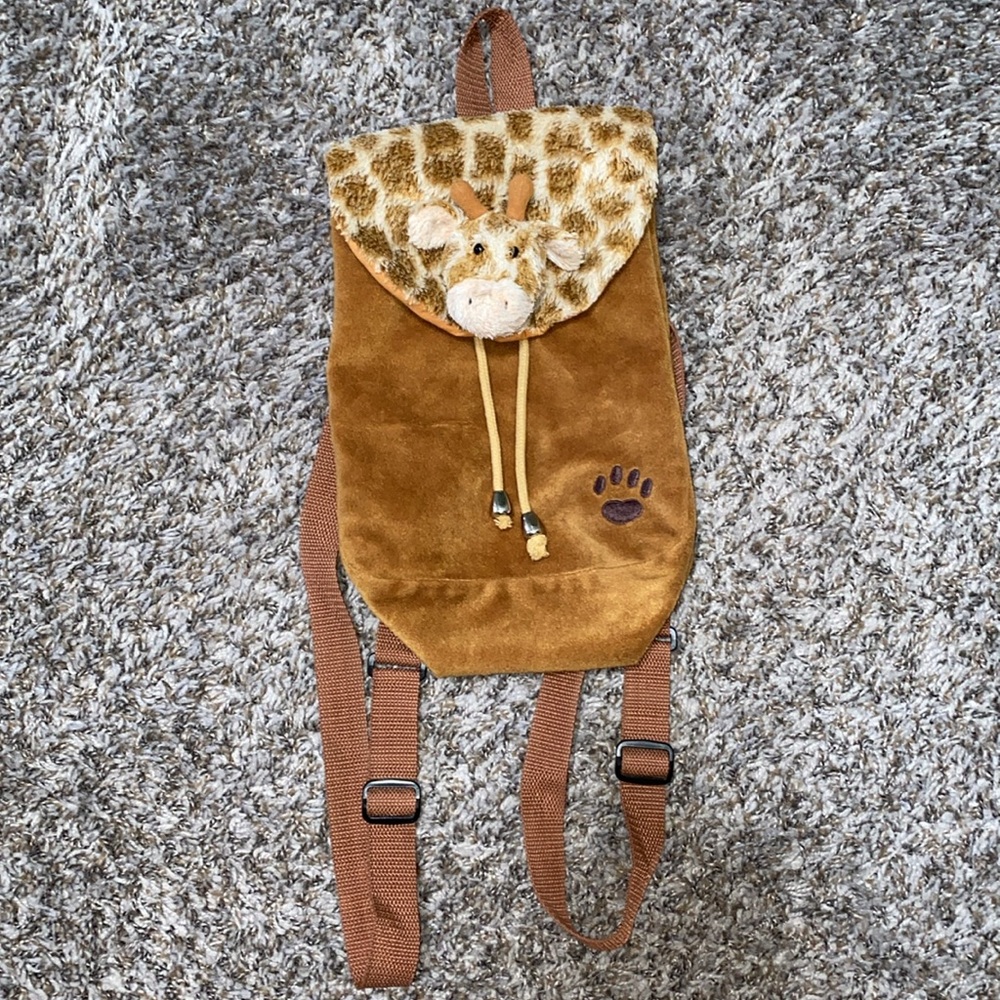 Vintage giraffe backpack - Picture 11 of 11